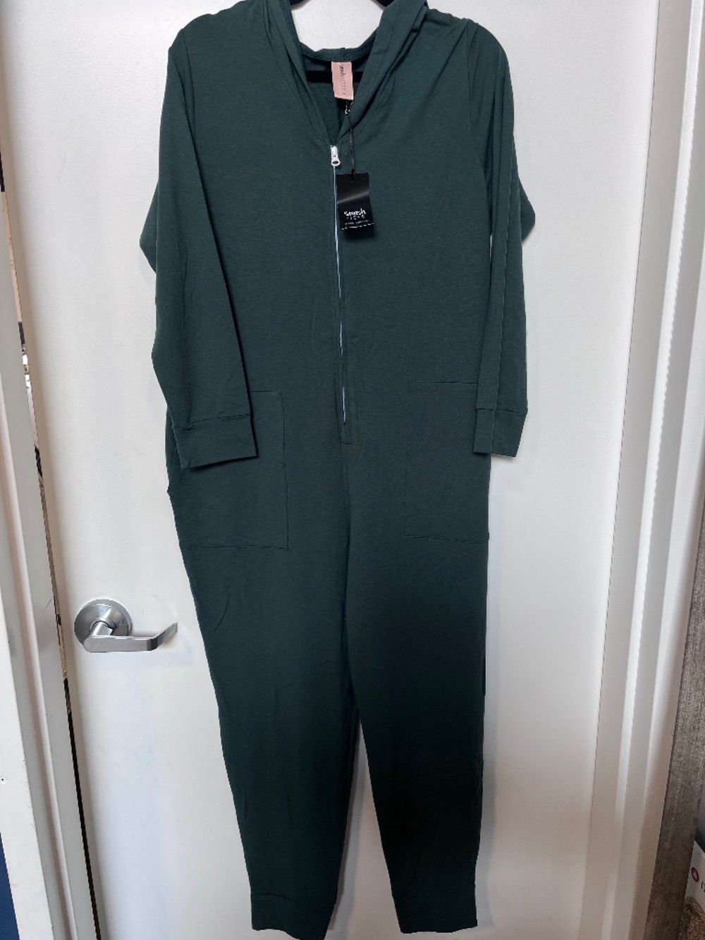 smash and tess silly jogger romper jumpsuit  hooded onesie xl